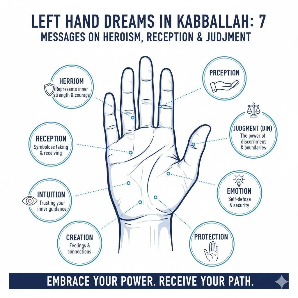חלום על יד שמאל לפי הקבלה