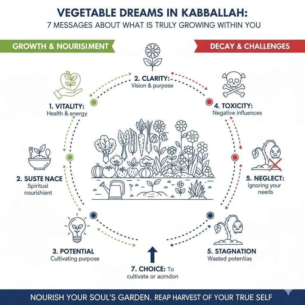 חלום על ירקות לפי הקבלה