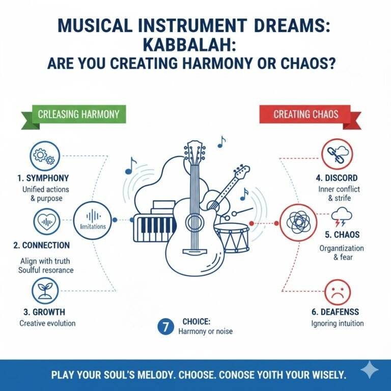 חלום על כלי נגינה לפי הקבלה