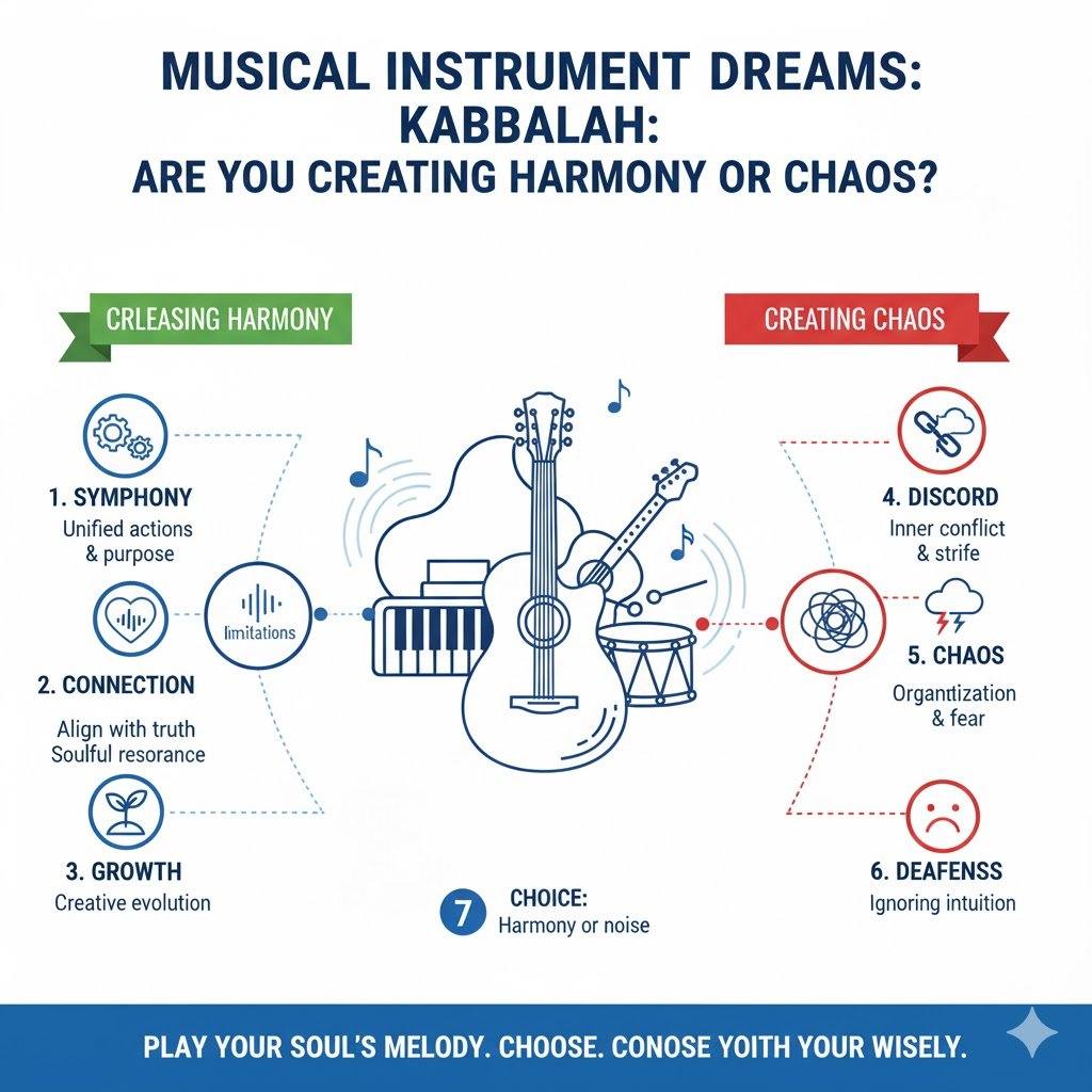 חלום על כלי נגינה לפי הקבלה