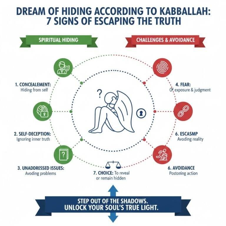 חלום על להסתתר לפי הקבלה