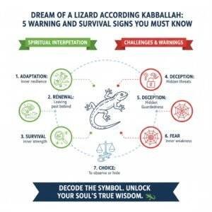 חלום על לטאה לפי הקבלה