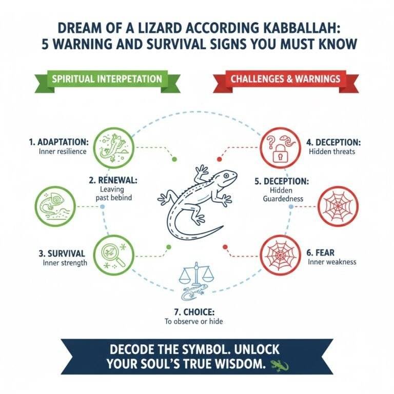 חלום על לטאה לפי הקבלה