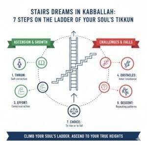 חלום על מדרגות לפי הקבלה