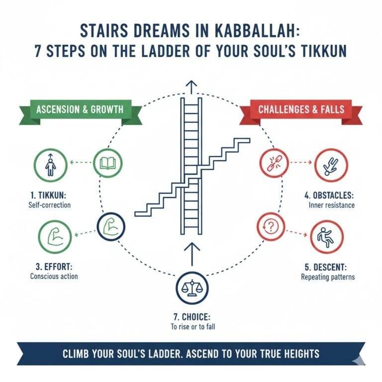 חלום על מדרגות לפי הקבלה