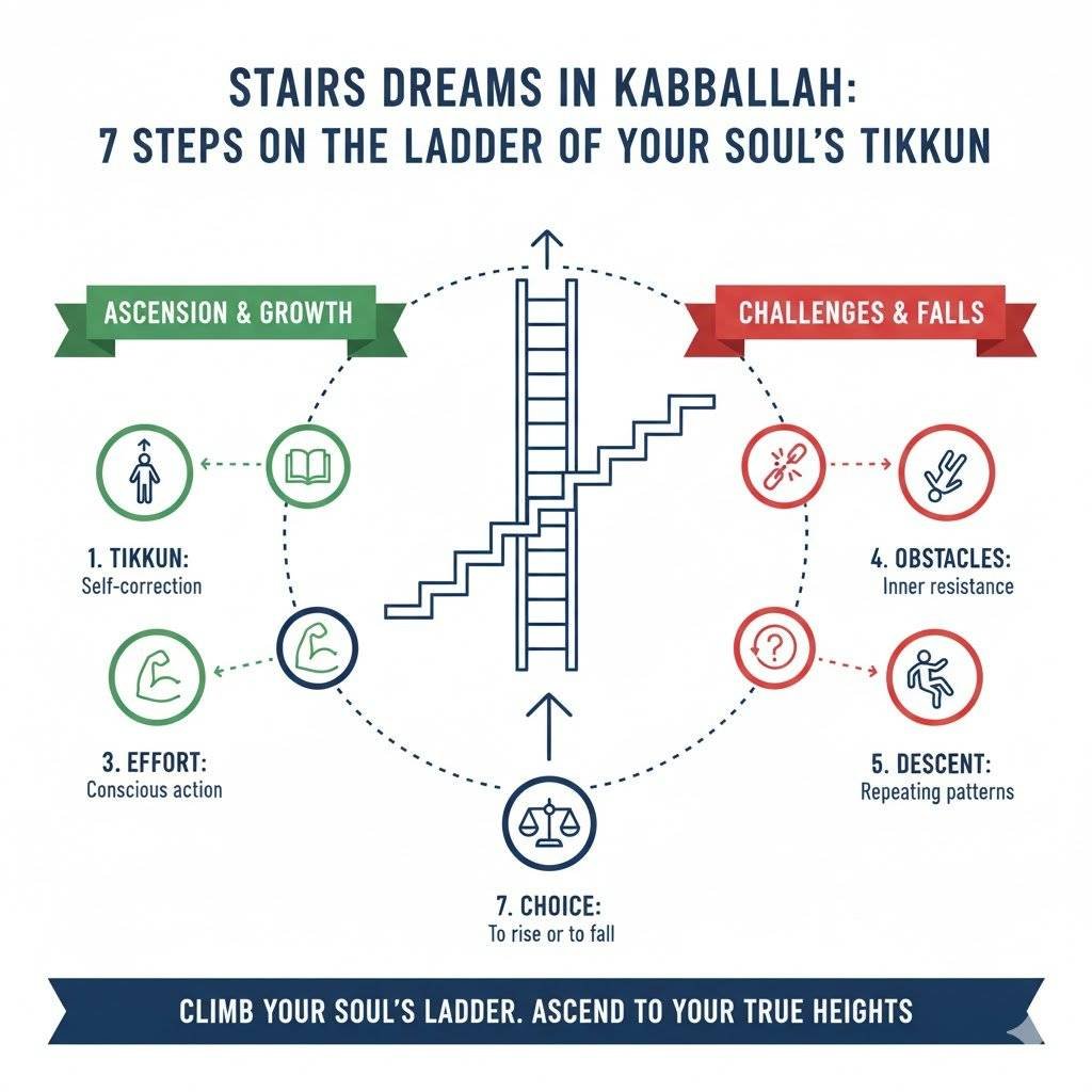 חלום על מדרגות לפי הקבלה