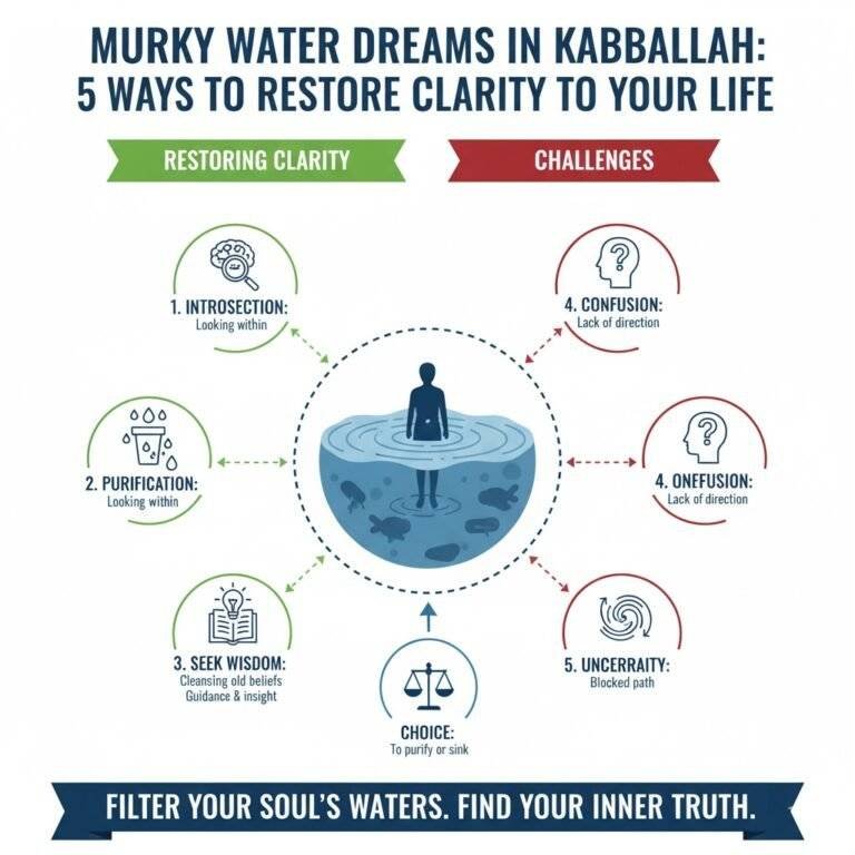 חלום על מים עכורים לפי הקבלה