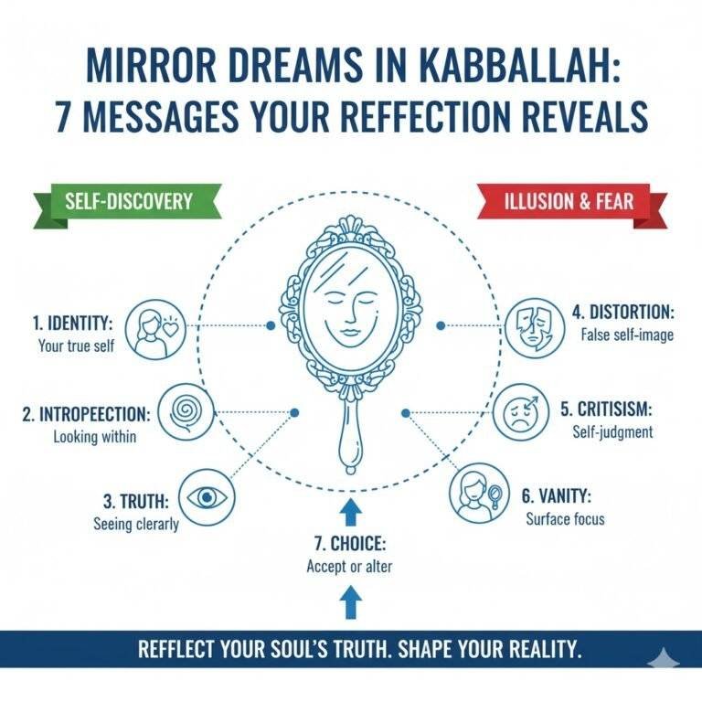 חלום על מראה לפי הקבלה