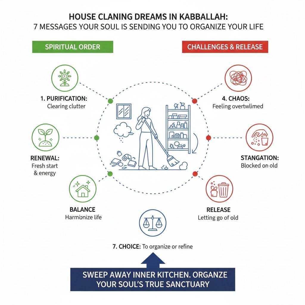 חלום על ניקיון הבית לפי הקבלה