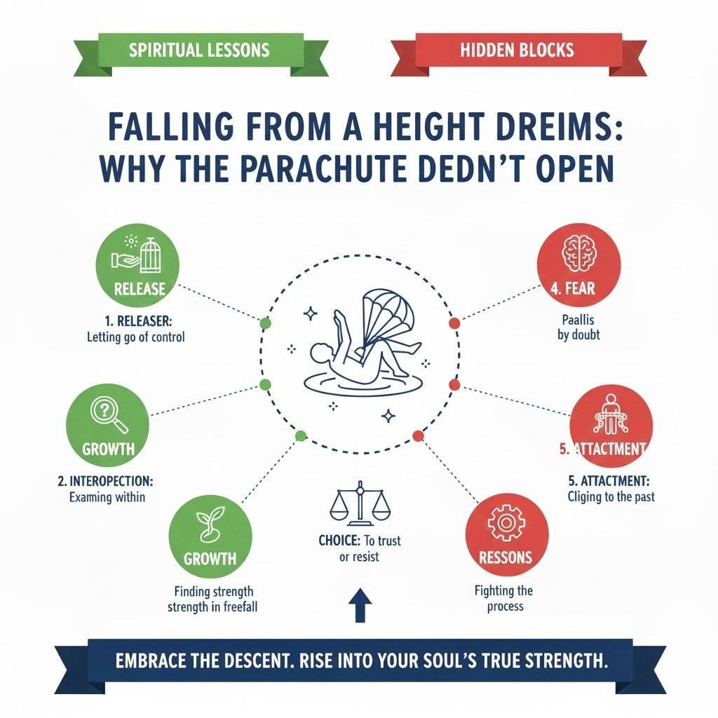 חלום על נפילה מגובה לפי הקבלה