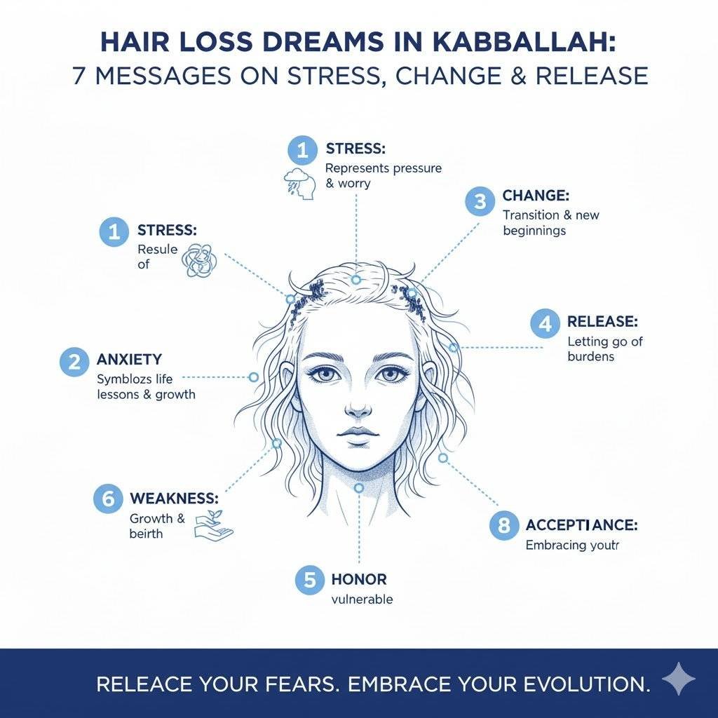 חלום על נשירת שיער לפי הקבלה