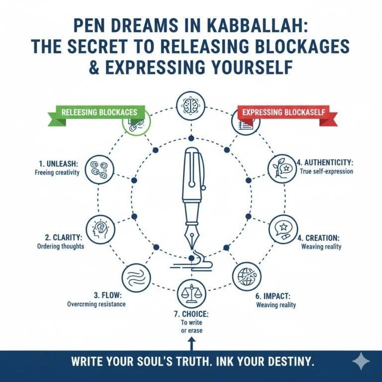 חלום על עט לפי הקבלה