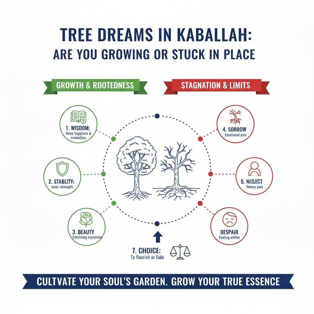 חלום על עצים לפי הקבלה
