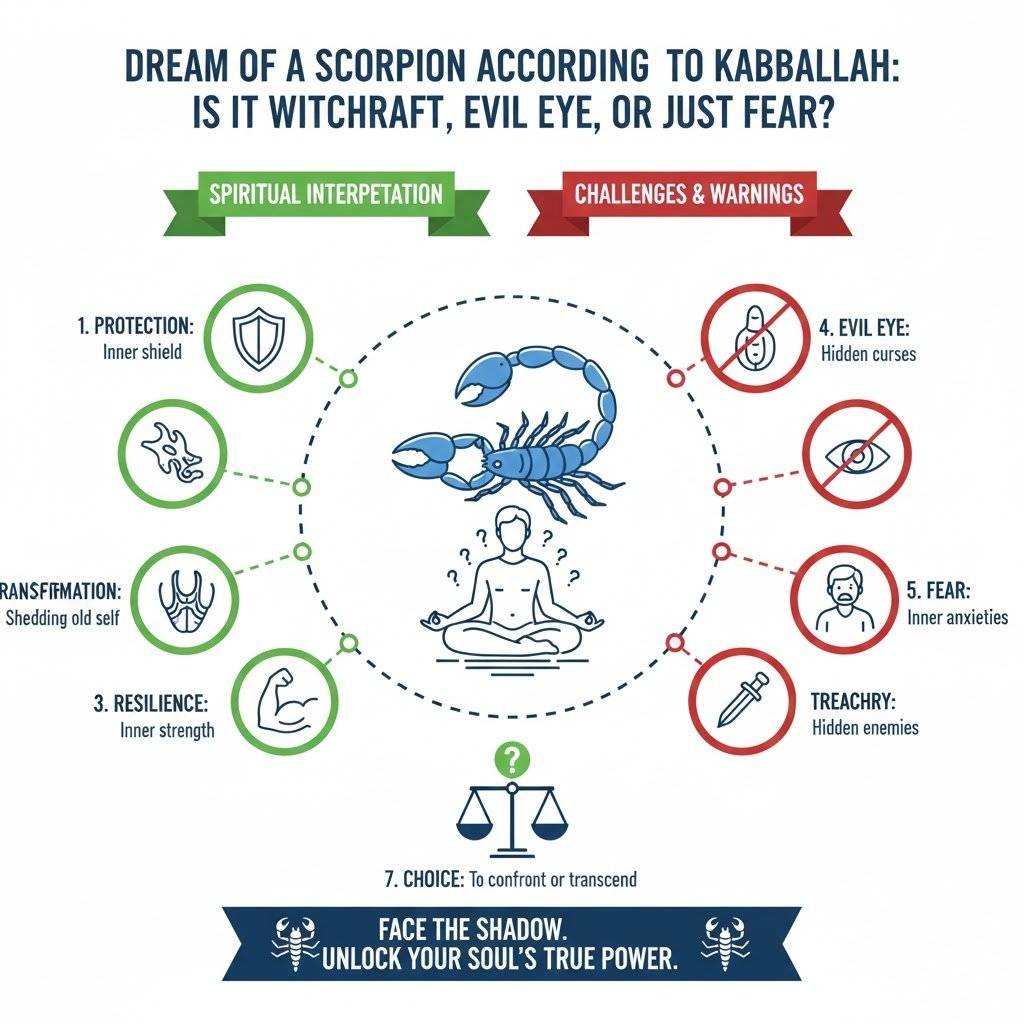 חלום על עקרב לפי הקבלה