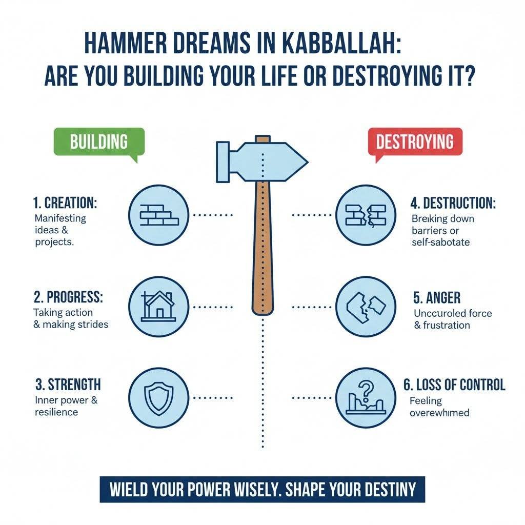 חלום על פטיש לפי הקבלה