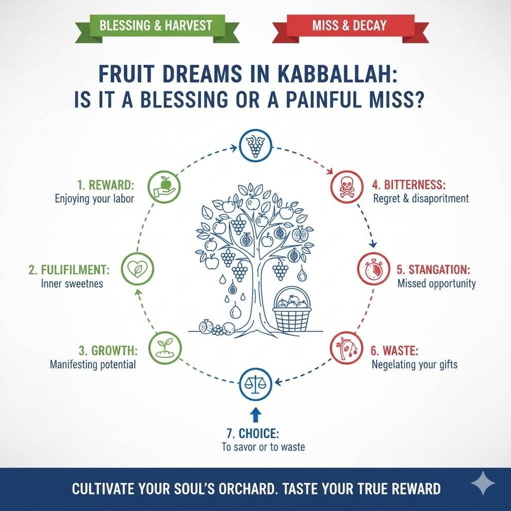 חלום על פירות לפי הקבלה