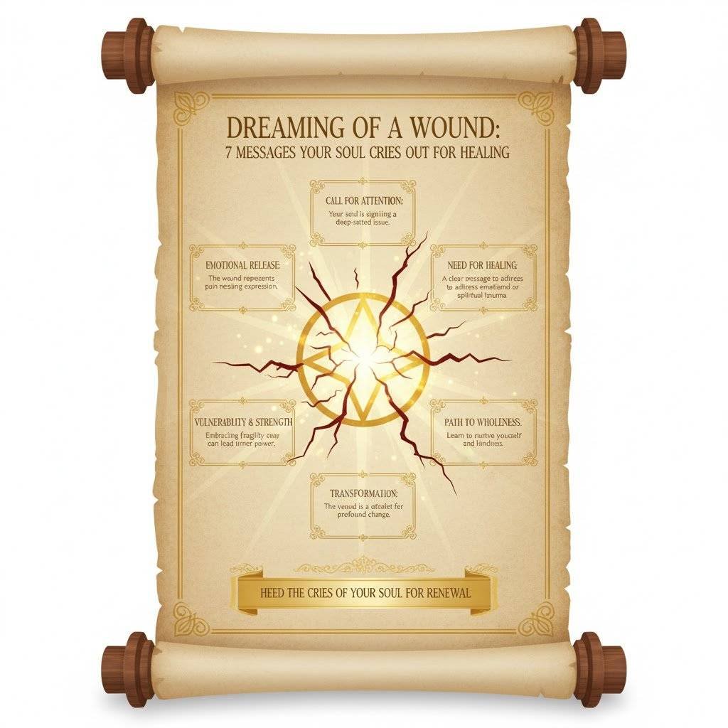 חלום על פצע לפי הקבלה