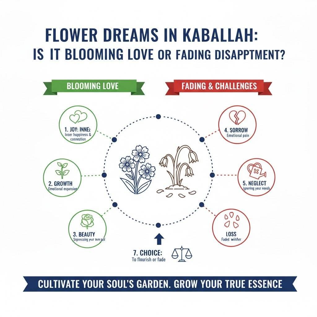 חלום על פרחים לפי הקבלה