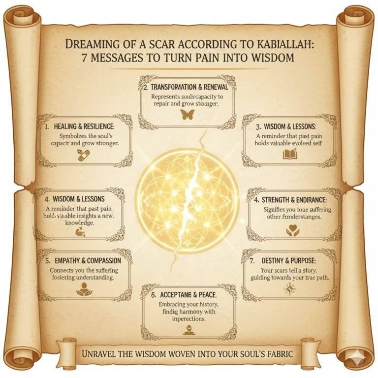 חלום על צלקת לפי הקבלה