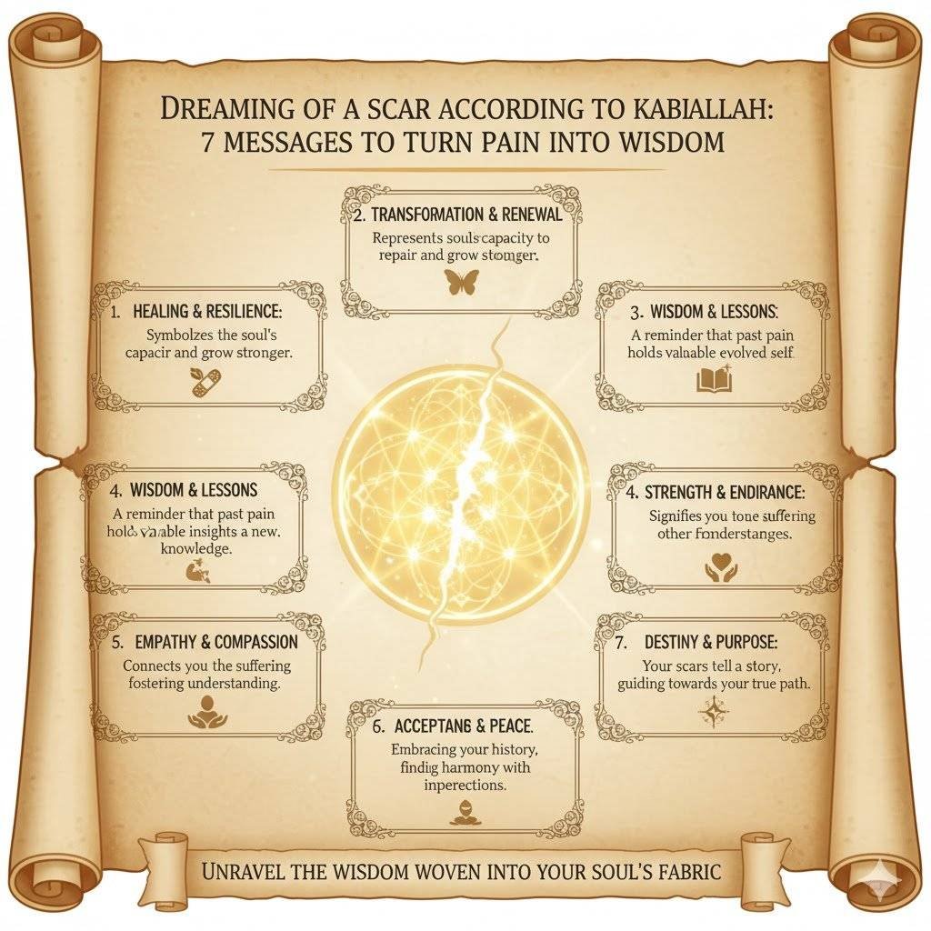 חלום על צלקת לפי הקבלה