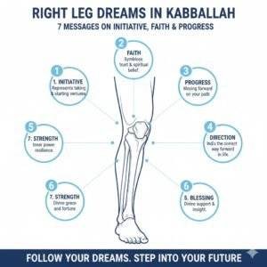חלום על רגל ימין לפי הקבלה