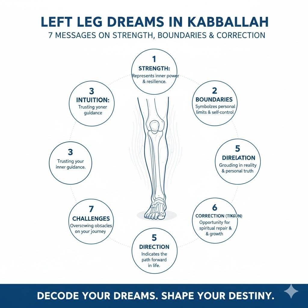 חלום על רגל שמאל לפי הקבלה