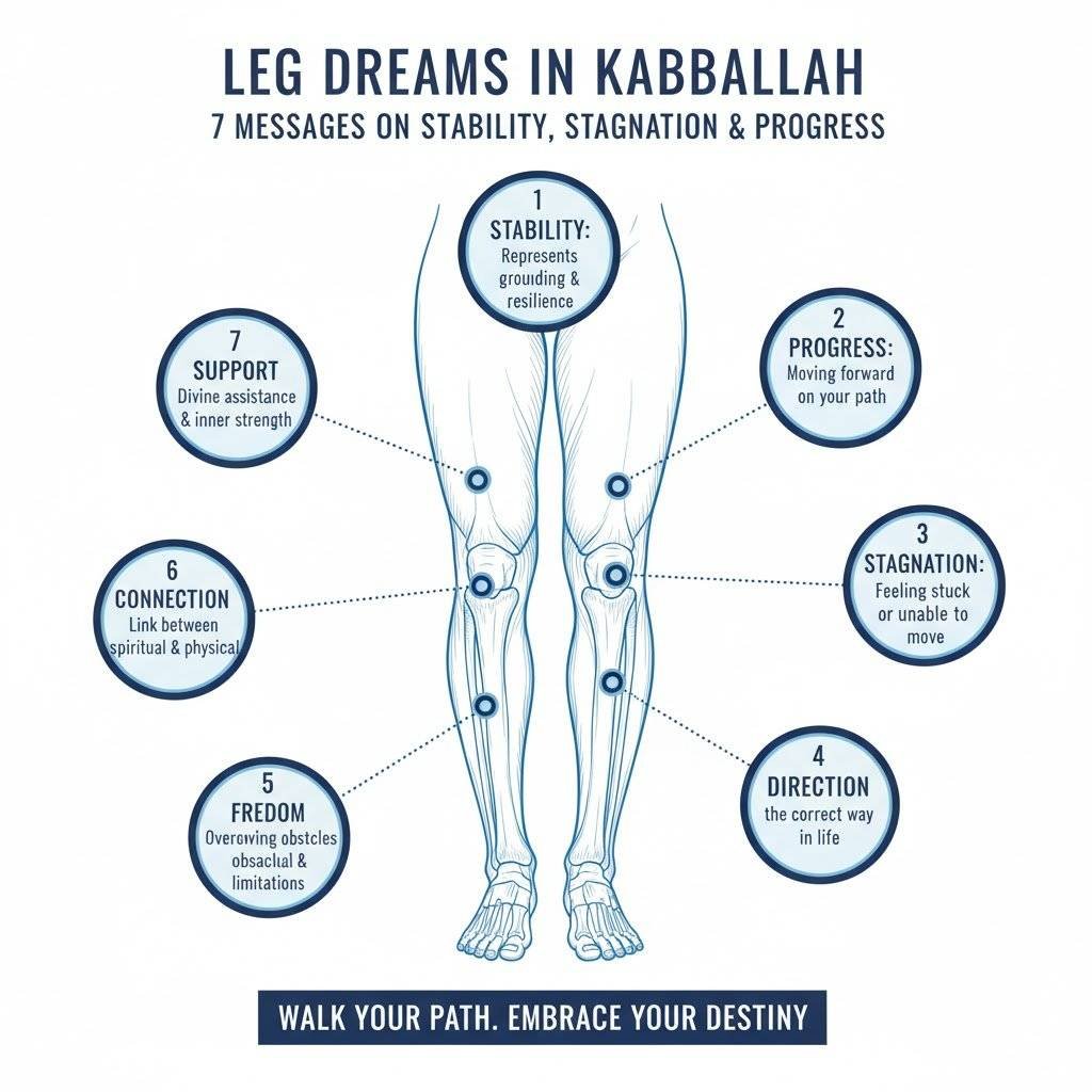 חלום על רגליים לפי הקבלה