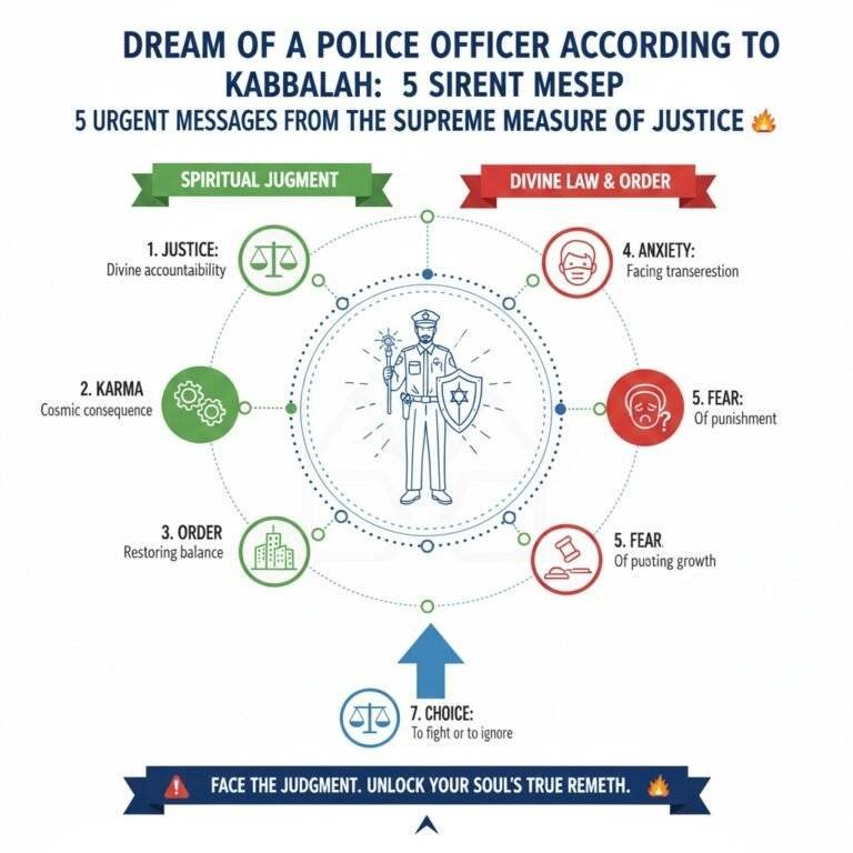 חלום על שוטר לפי הקבלה