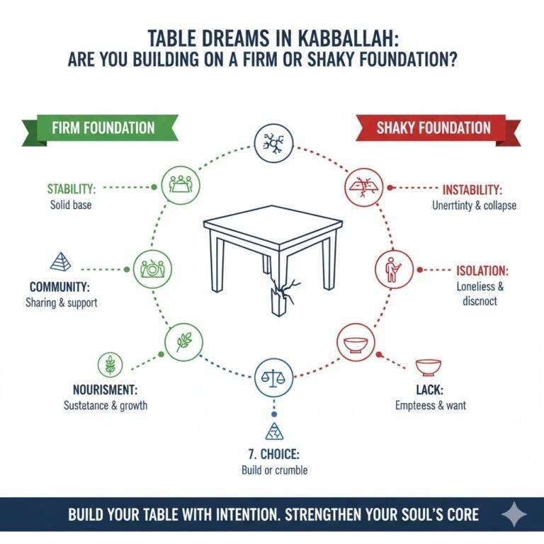 חלום על שולחן לפי הקבלה