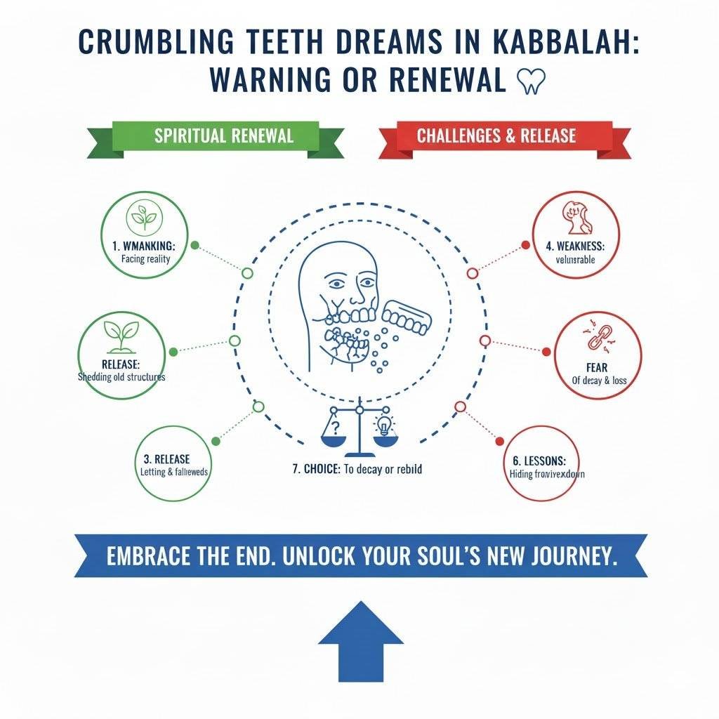 חלום על שיניים מתפוררות לפי הקבלה