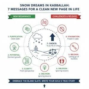 חלום על שלג לפי הקבלה