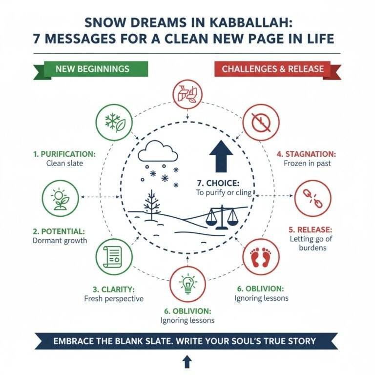 חלום על שלג לפי הקבלה