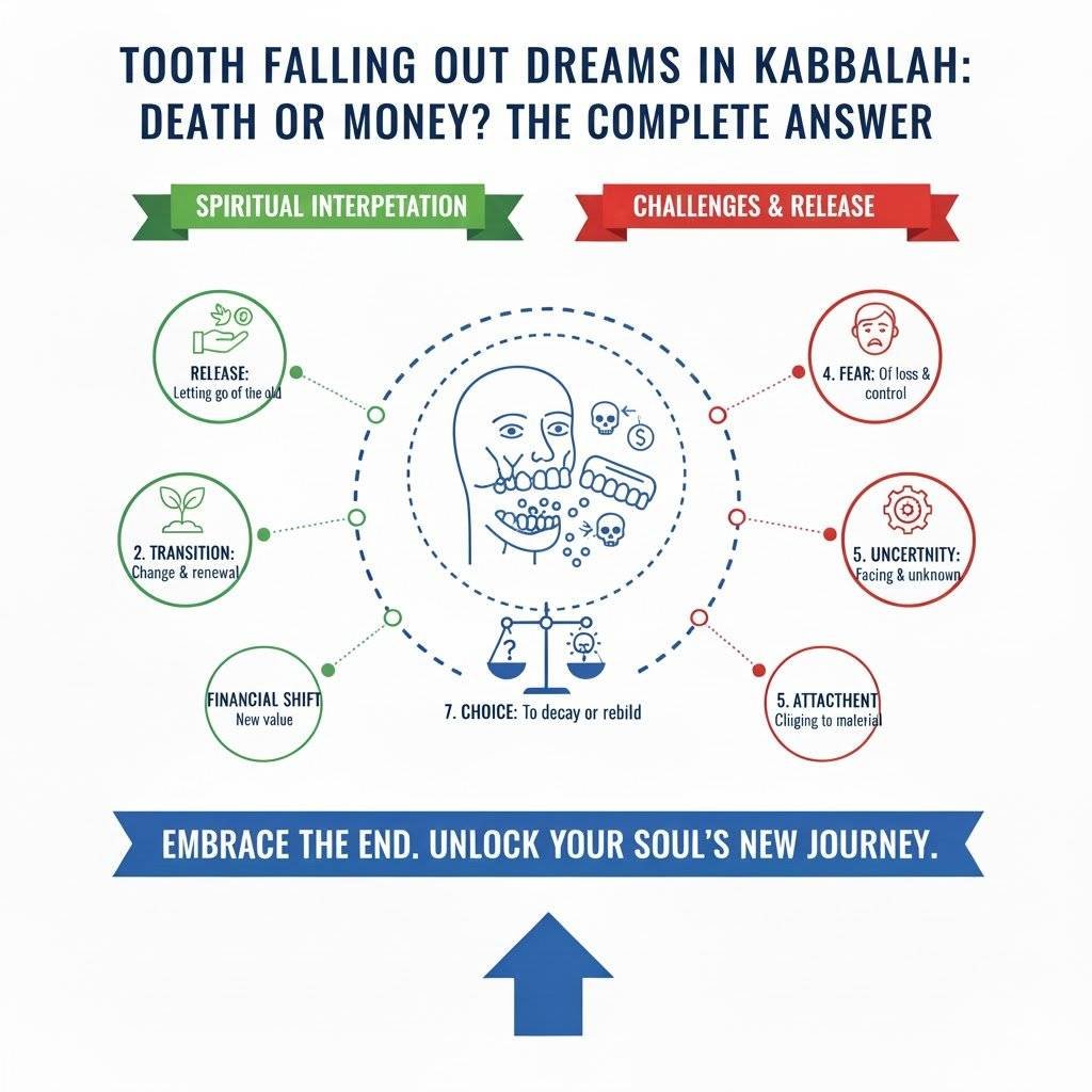 חלום על שן שנופלת לפי הקבלה