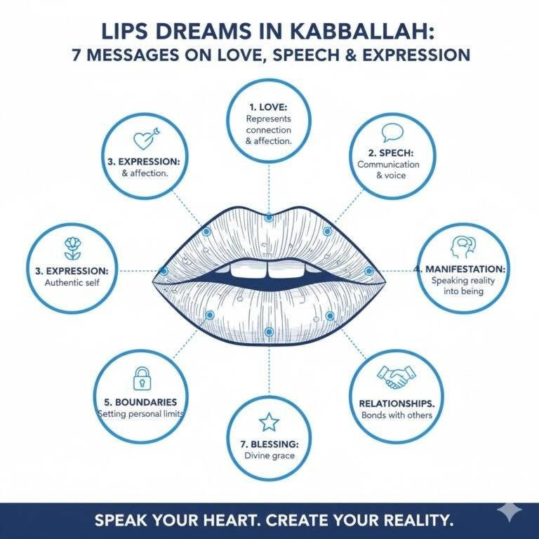 חלום על שפתיים לפי הקבלה