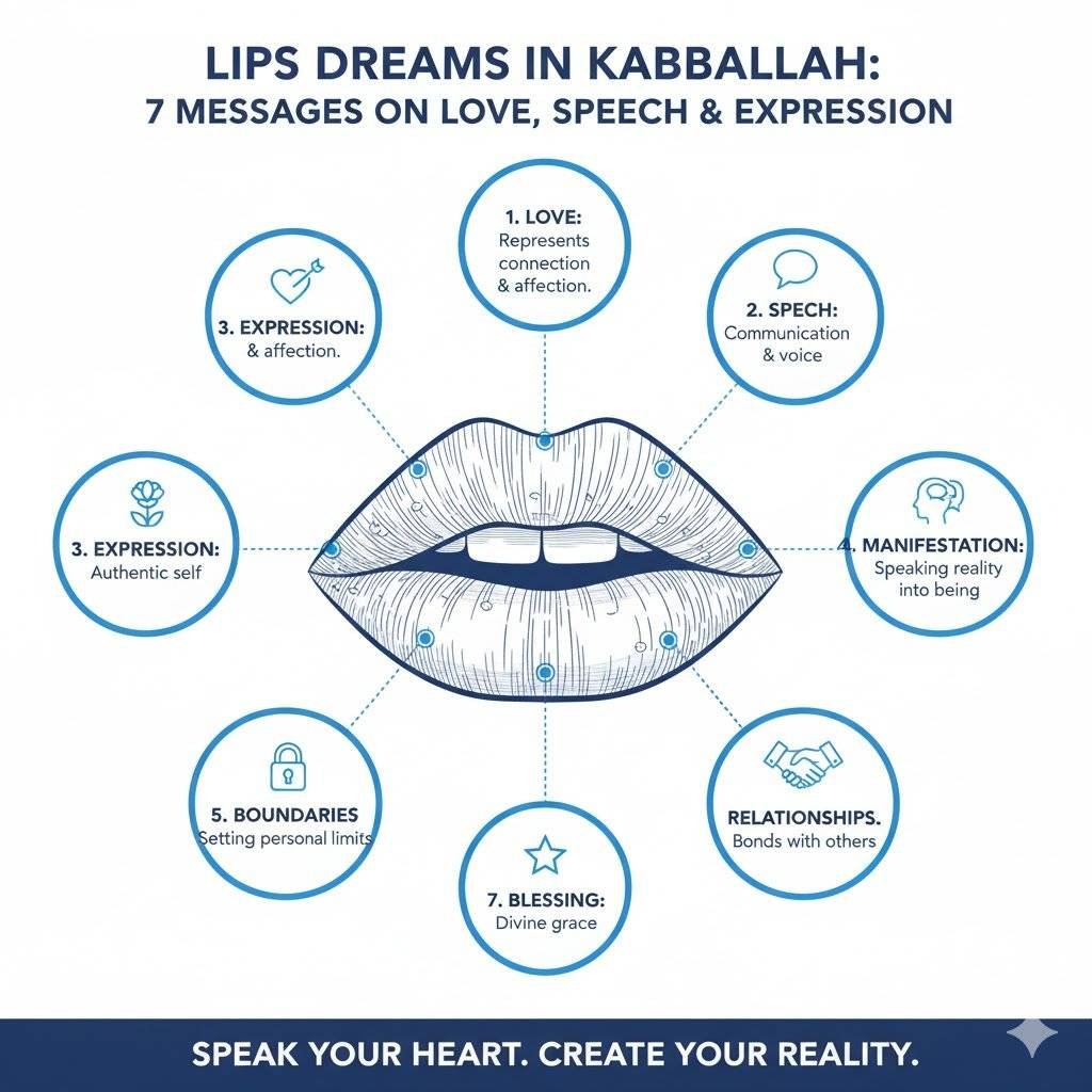 חלום על שפתיים לפי הקבלה