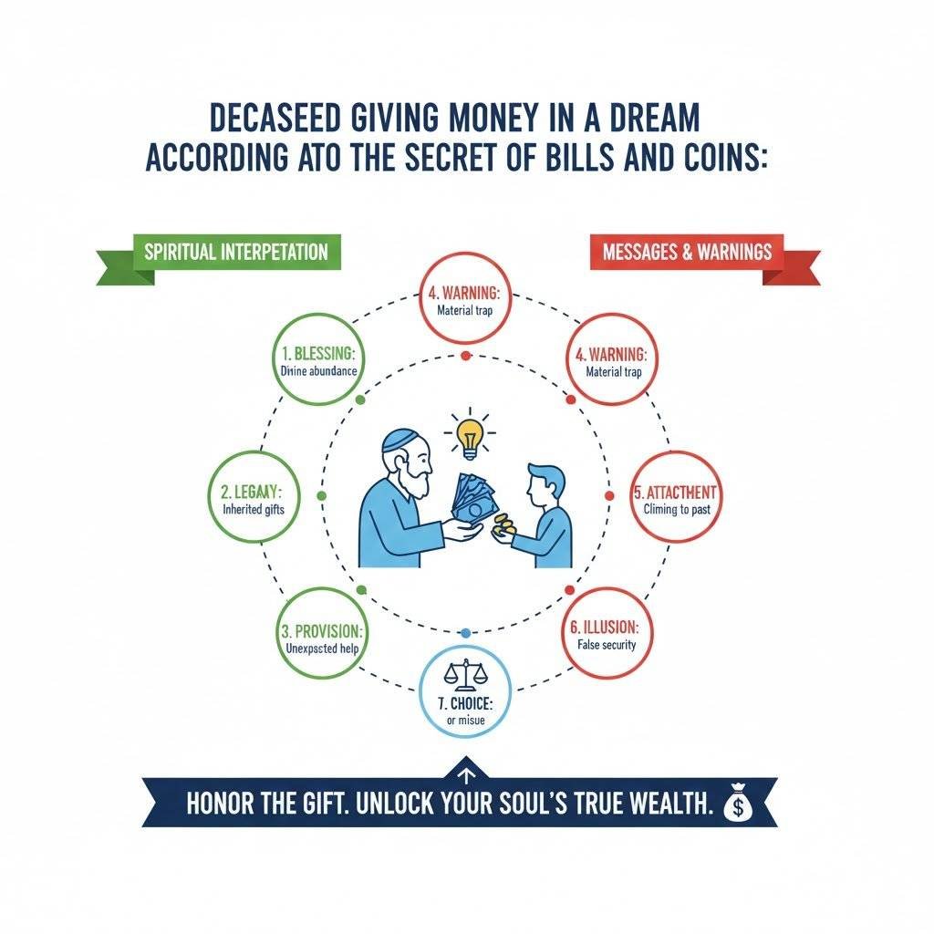 נפטר נותן כסף בחלום לפי הקבלה