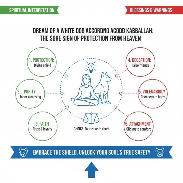 חלום על כלב לבן לפי הקבלה