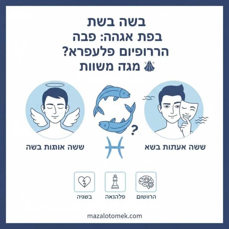 איך לגרום לגבר מזל דגים להתחייב? הסודות שאף אסטרולוג לא מספר